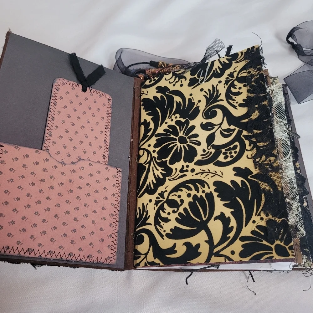 Junk Journal Handcrafted Handmade 160 Page